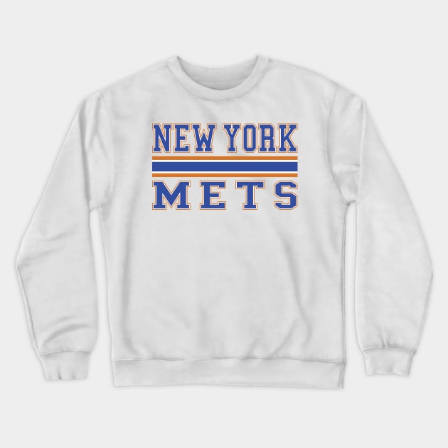 New York Mets Baseball Crewneck Sweatshirt by Cemploex_Art